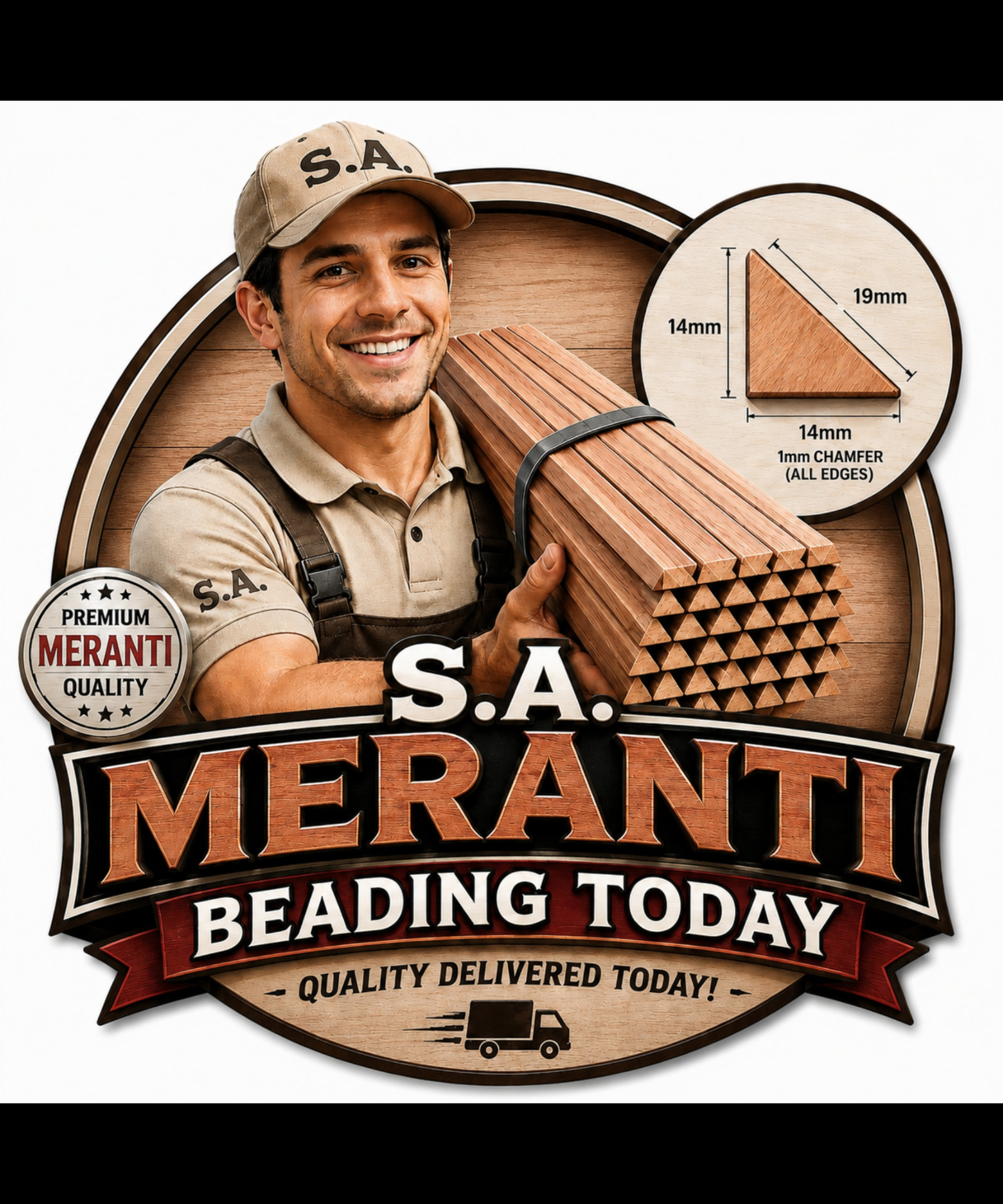 S.A. Meranti Beading Today logo